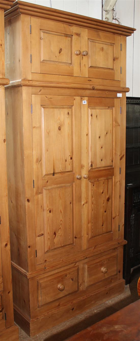 Pine wardrobe